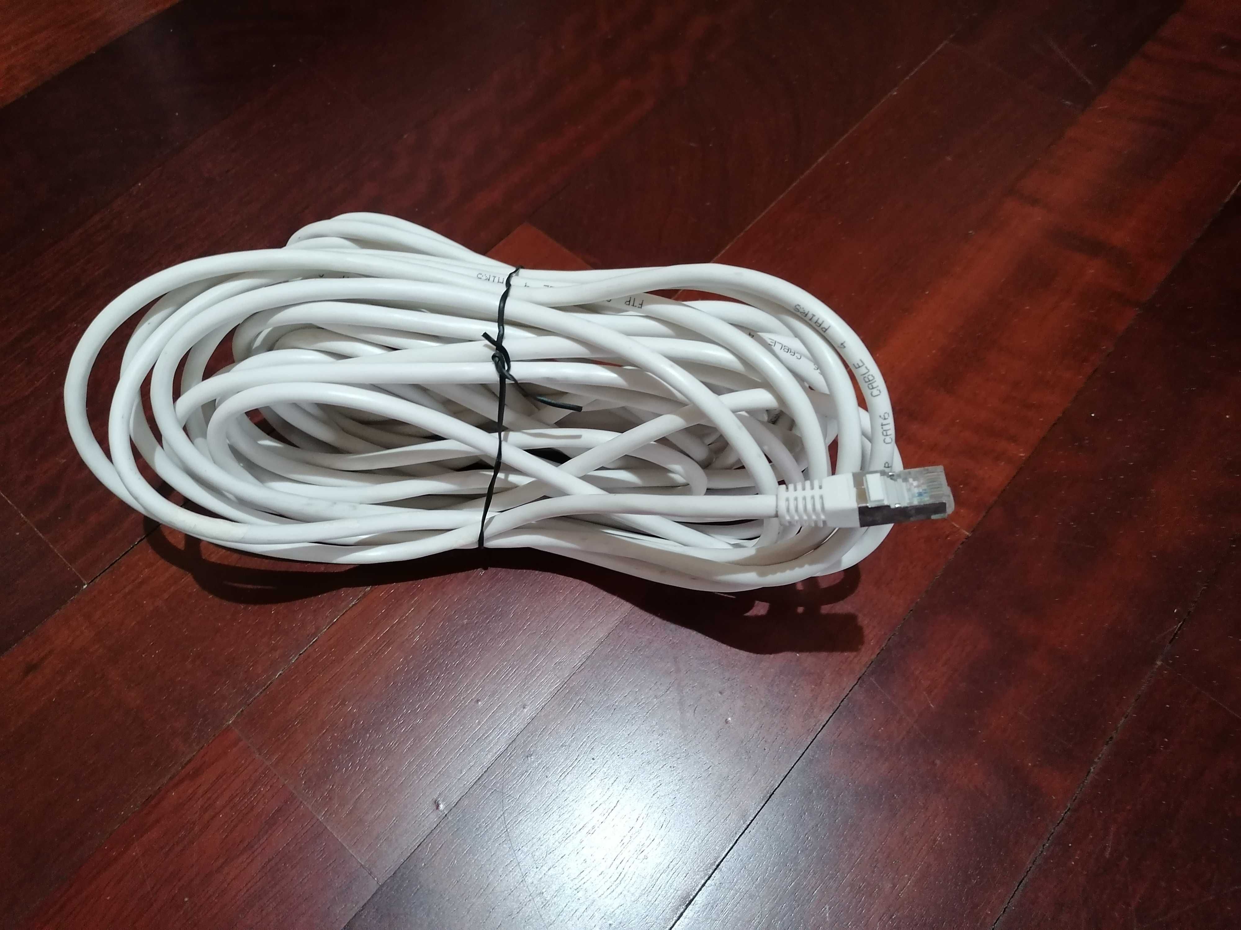 Cabo Rede RJ45 Cat 6 (10 mts)