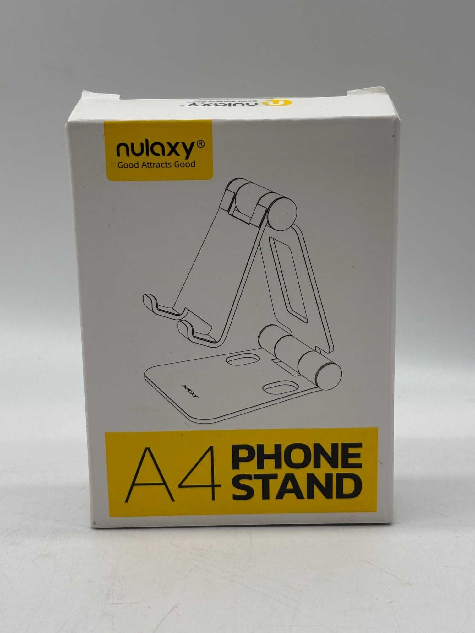 Regulowany aluminiowy stojak na telefon Nulaxy A4