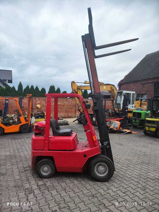 Wózek widłowy Nissan 1,5 Tony LPG Pompowane Terenowy Toyota Linde TCM