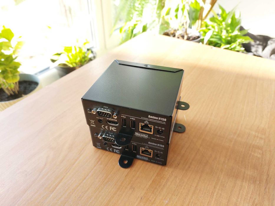 Odtwarzacz wideo IP Ethernet na HDMI Amino H150 zestaw (2)