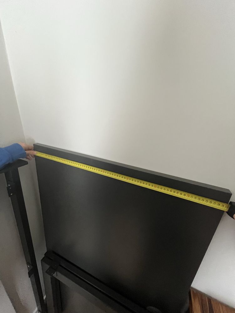 Gotowe do transportu - Solidne biurko komputerowe - 140cm x 80 cm