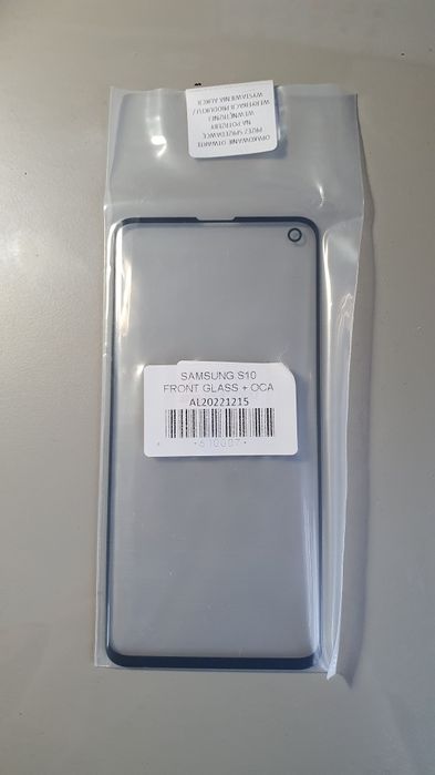 Szkło ekranu Samsung Galaxy S10 + klej OCA