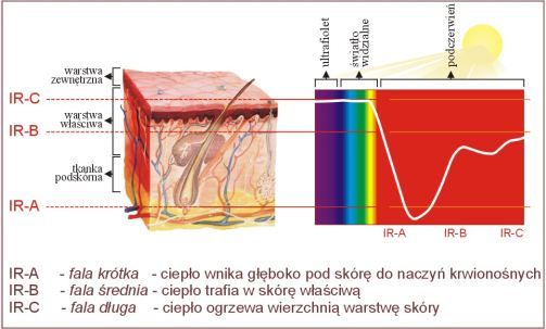 Sauna infrared Werona prom. kwarcowe lub ceramiczne 1os
