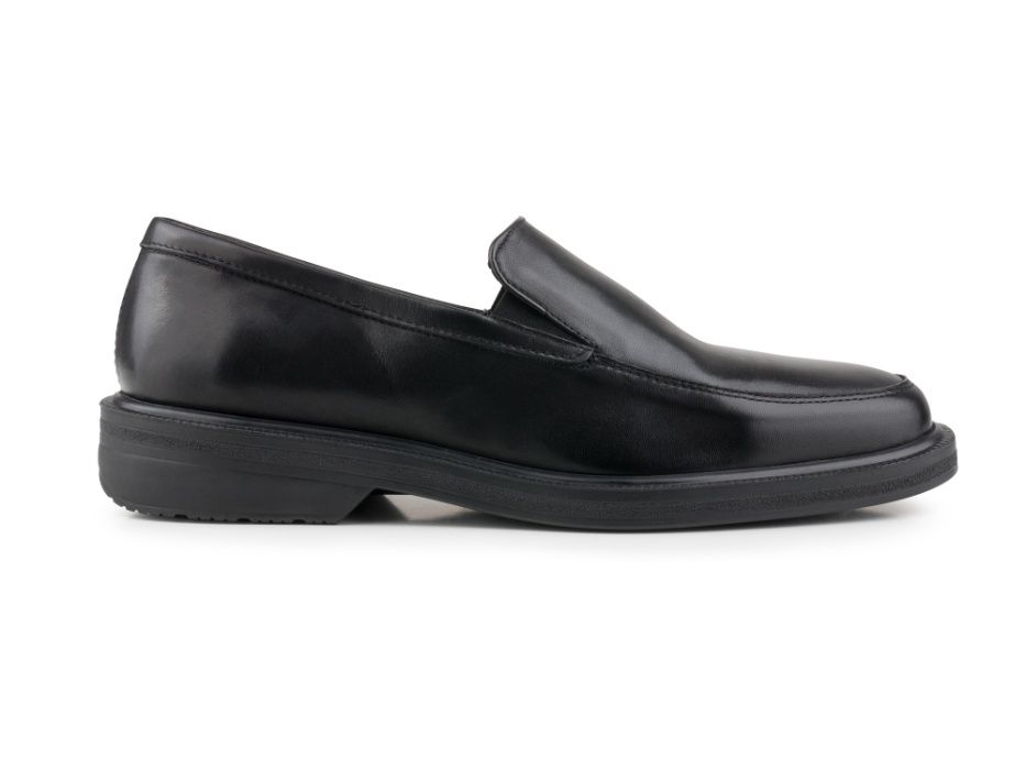 Sapatos Novos! Modelo Smart Walker Slip On, cor: Preto (airline shoes)