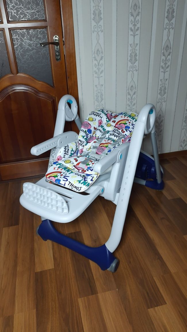 НОВИЙ ЧОХОЛ Chicco polly 2start столик крісло дитяче стілець