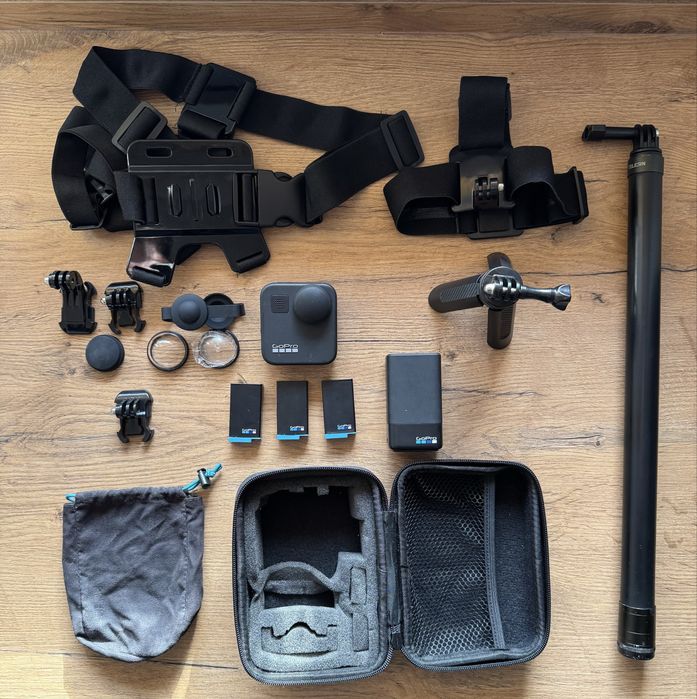 Kamera sportowa sferyczna GoPro Max 360 gratisy akcesoria zestaw