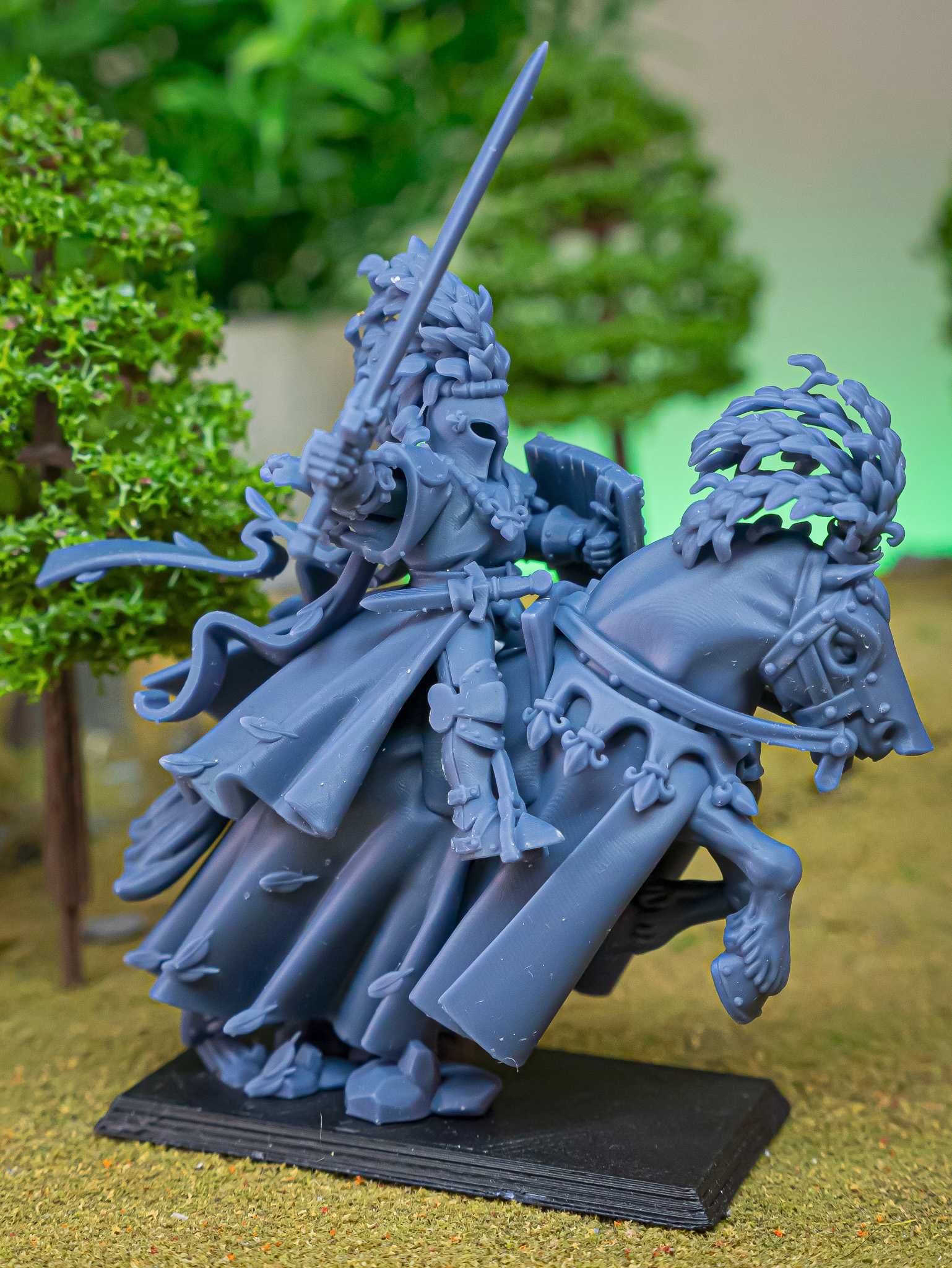 Green Knight of Gallia #2 - ToW WFB AoS - Highlands Miniatures x1