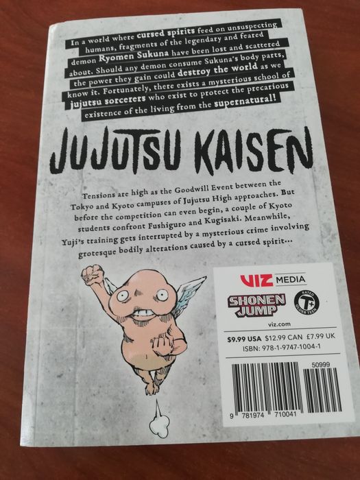 Jujutsu Kaisen Manga Inglês Volumes 3, 19 e 20
