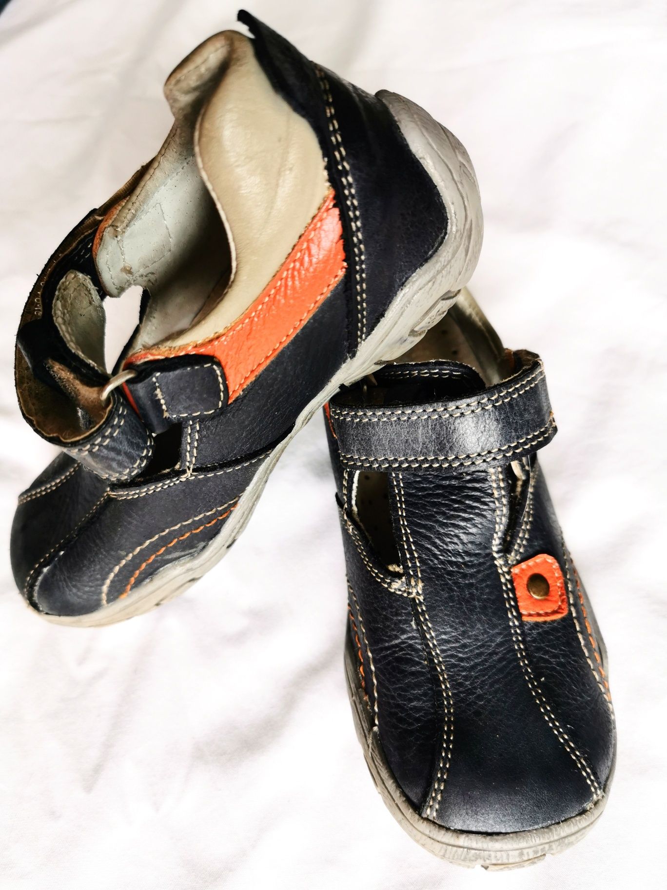 Sandały Skórzane Jamet r 28 wkł do 17,5 cm