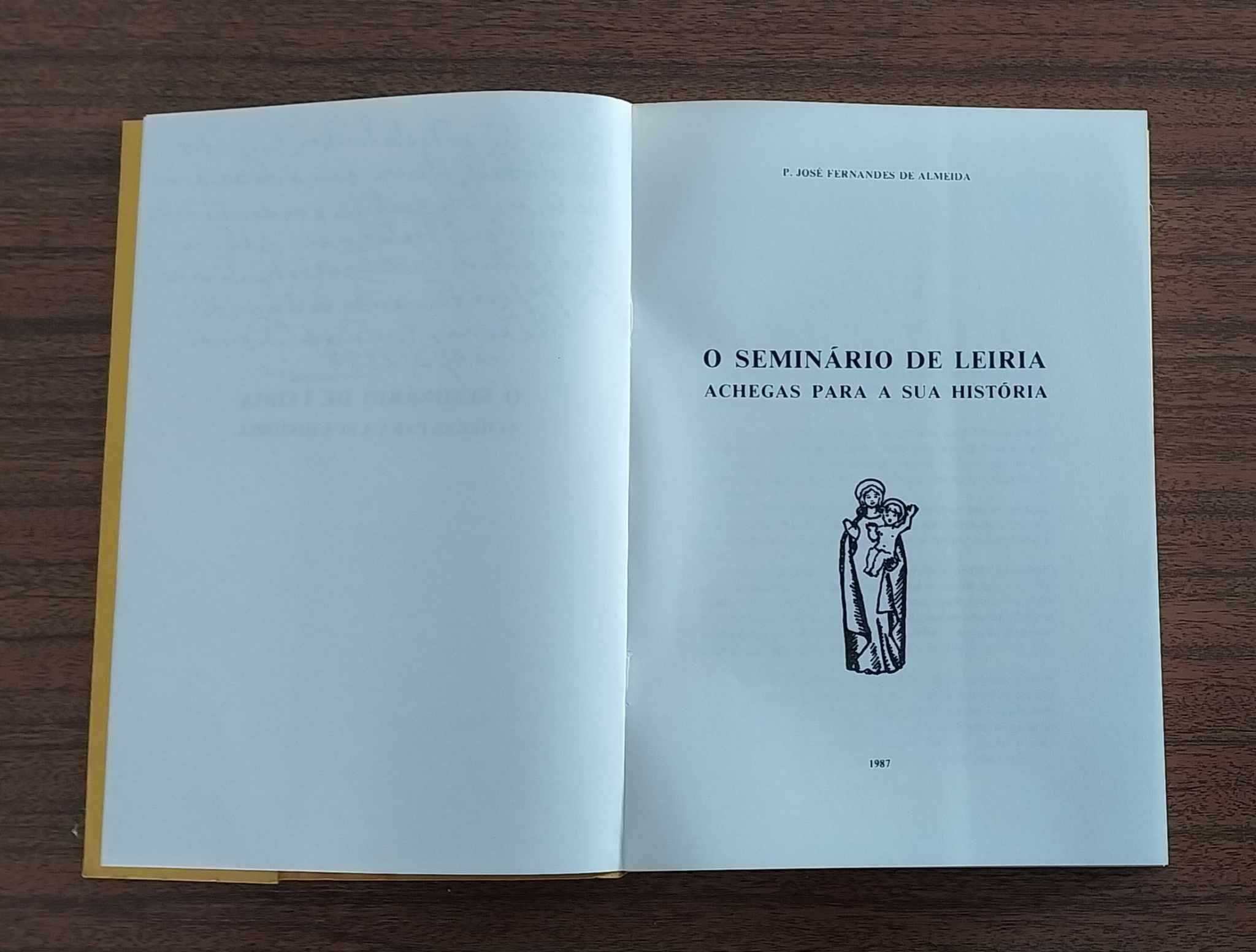 RARO Livro "O Seminário de Leiria - Achegas para a sua História" 1987