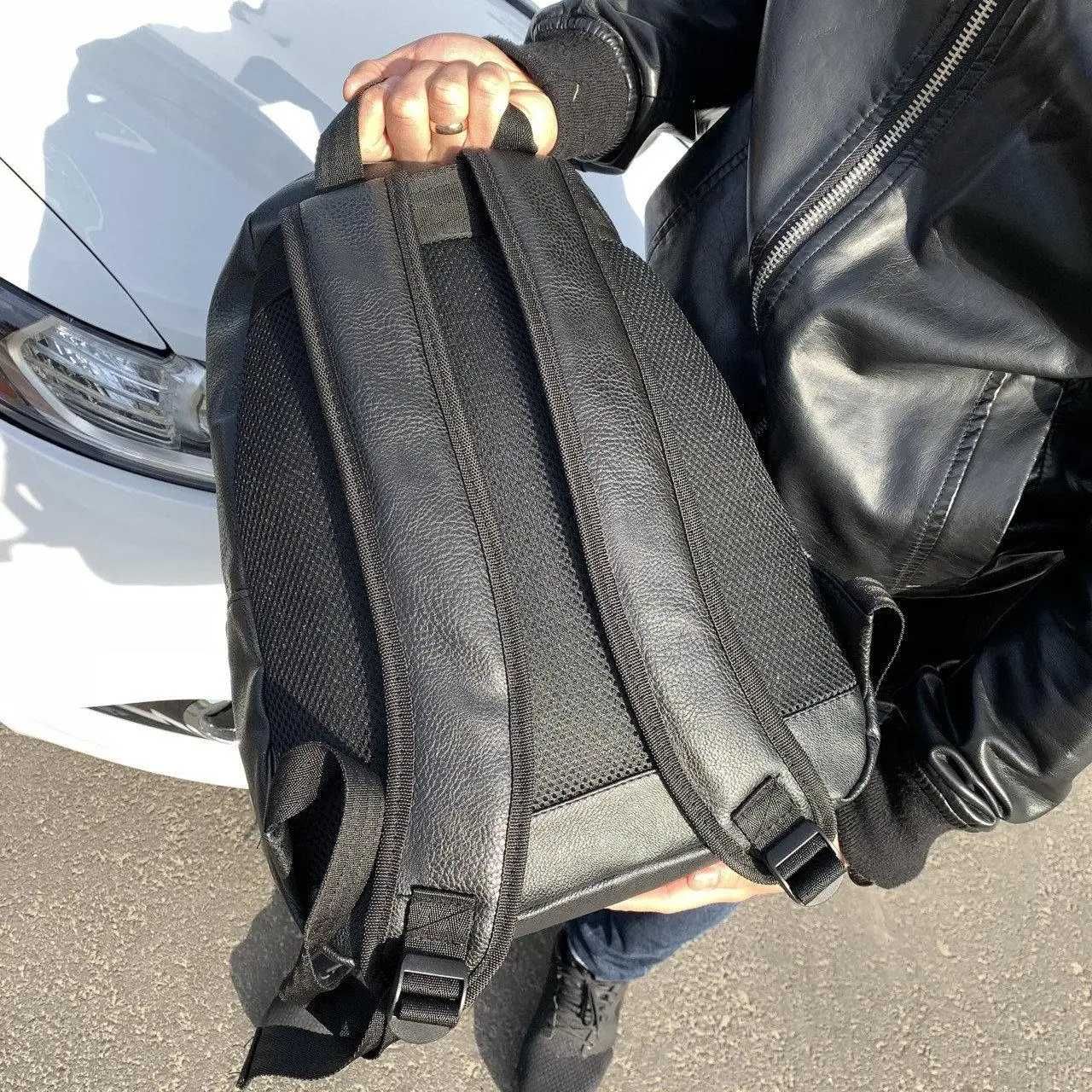 ОПТ 280грн, рюкзак, шкіряний, екошкіра, шкіра PU, Calvin Klein