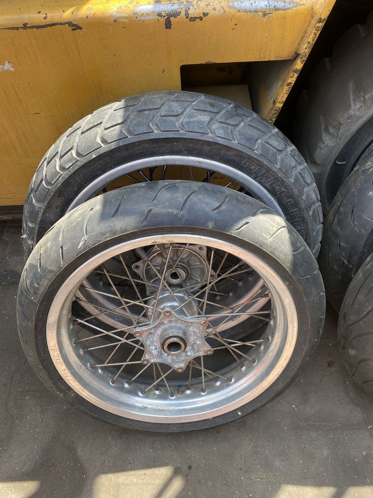 Koła Supermoto Ktm LC4 620 / 640 / 625 Kompletne nie EXC Smr Crf Yzf