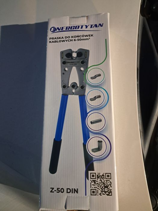 Zaciskarka 6-50mm Energotytan Z-50 NOWA
