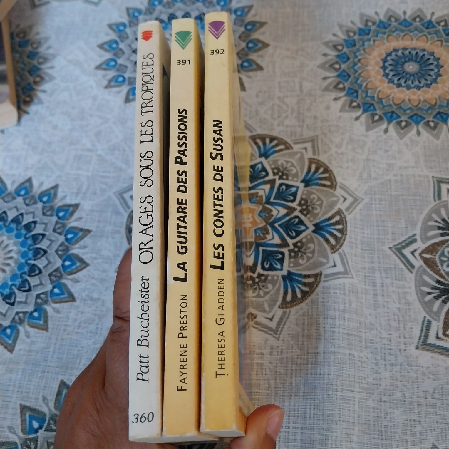 Lote de 3 livros série Passion.  Portes incluídos