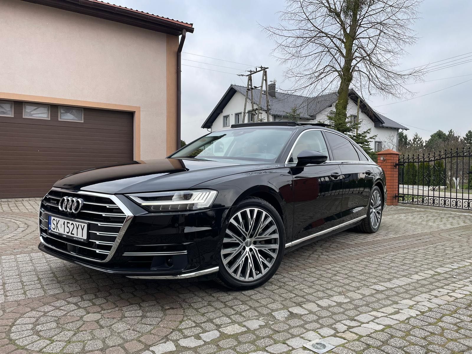 Audi A8 Long wynajem. Wypożyczalnia samochodów MJM premium CARS.