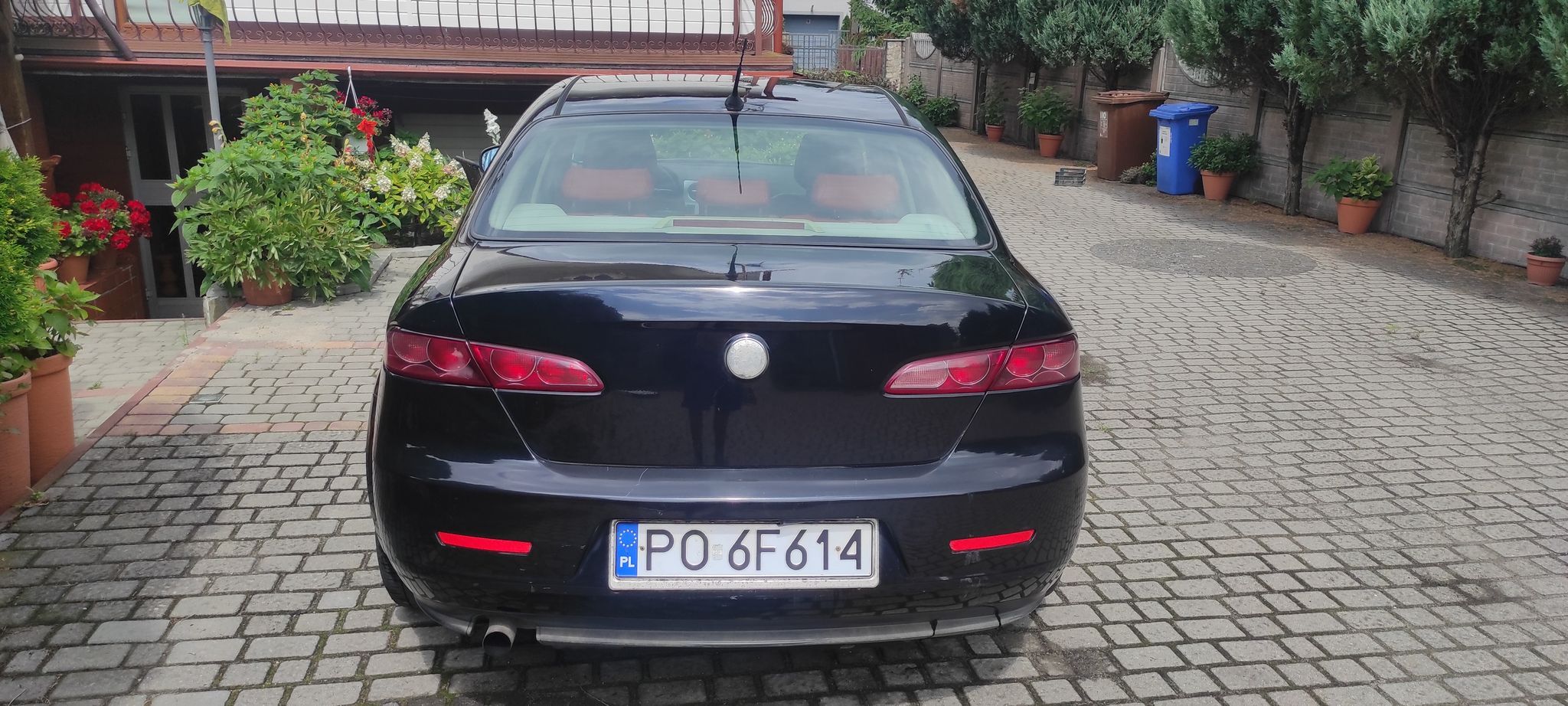 Alfa Romeo 159 1.9 120KM, pierwszy właściciel w kraju, czerwona tapicerka