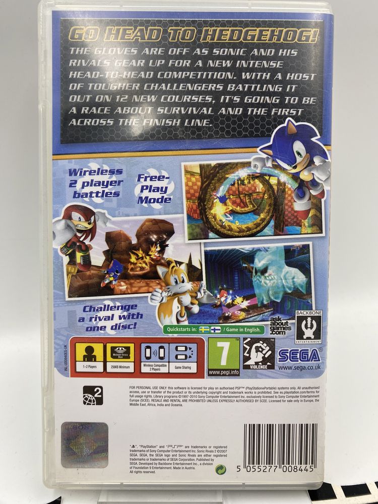 Sonic Rivals 2 PSP Gwarancja