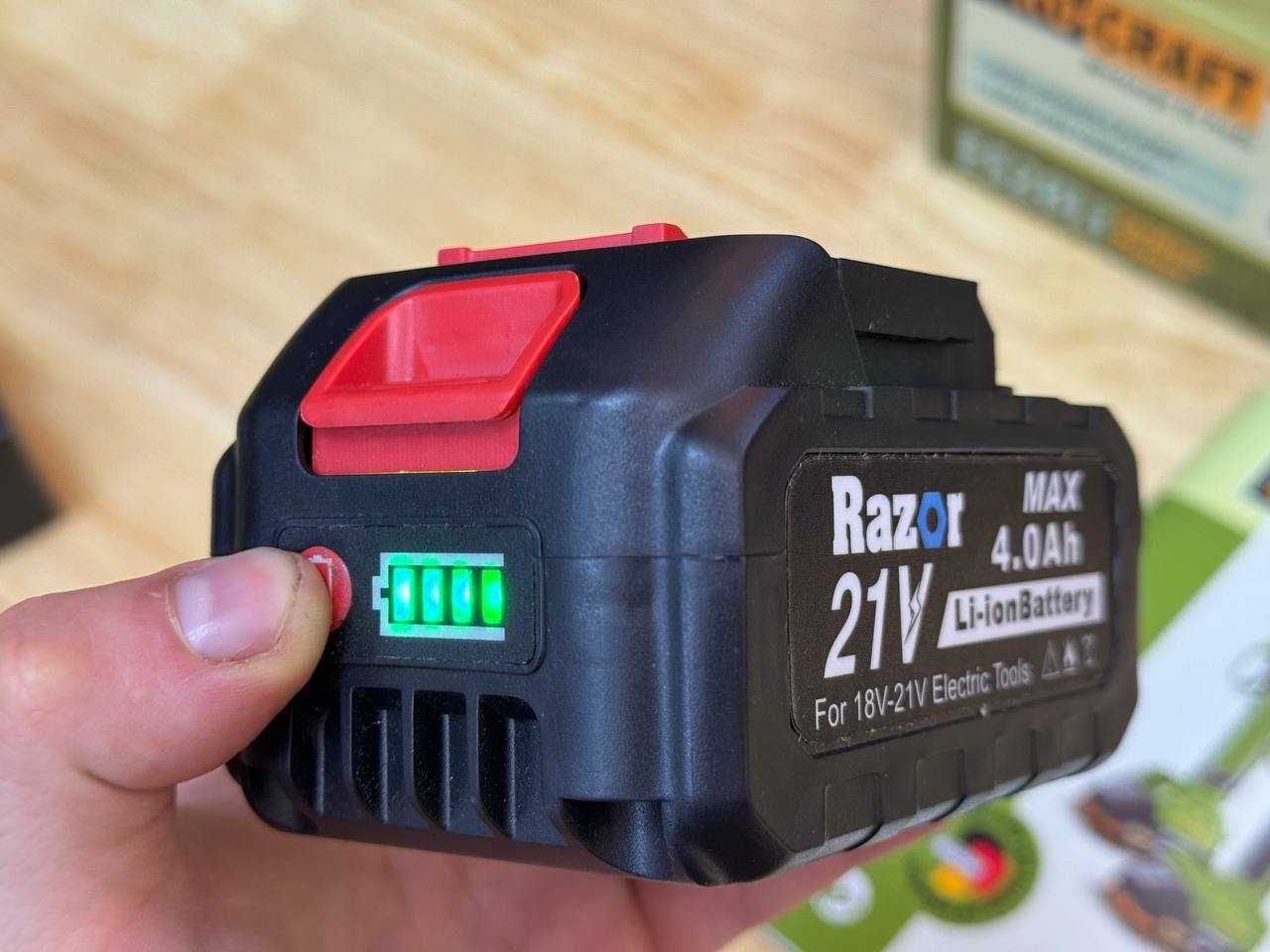 Міні пила Procraft  + Секатор + Акб 4.0Ah (Razor) + Штекерна Зарядка