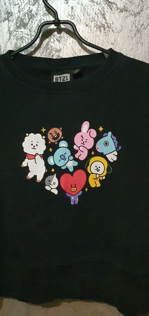 Bluza crop Jumper BT21 damska xs