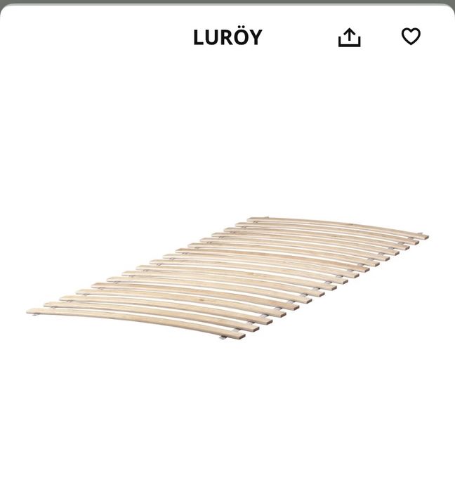 Cama solteiro nova,marka Ikea