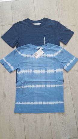 2x T-shirt nowe metka bawełna 122/128 h&m