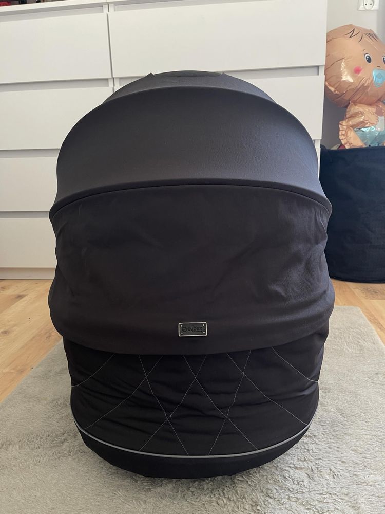 Gondola cybex priam 2.0 deep black lux