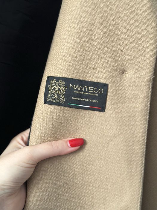 Шерстянное пальто zara