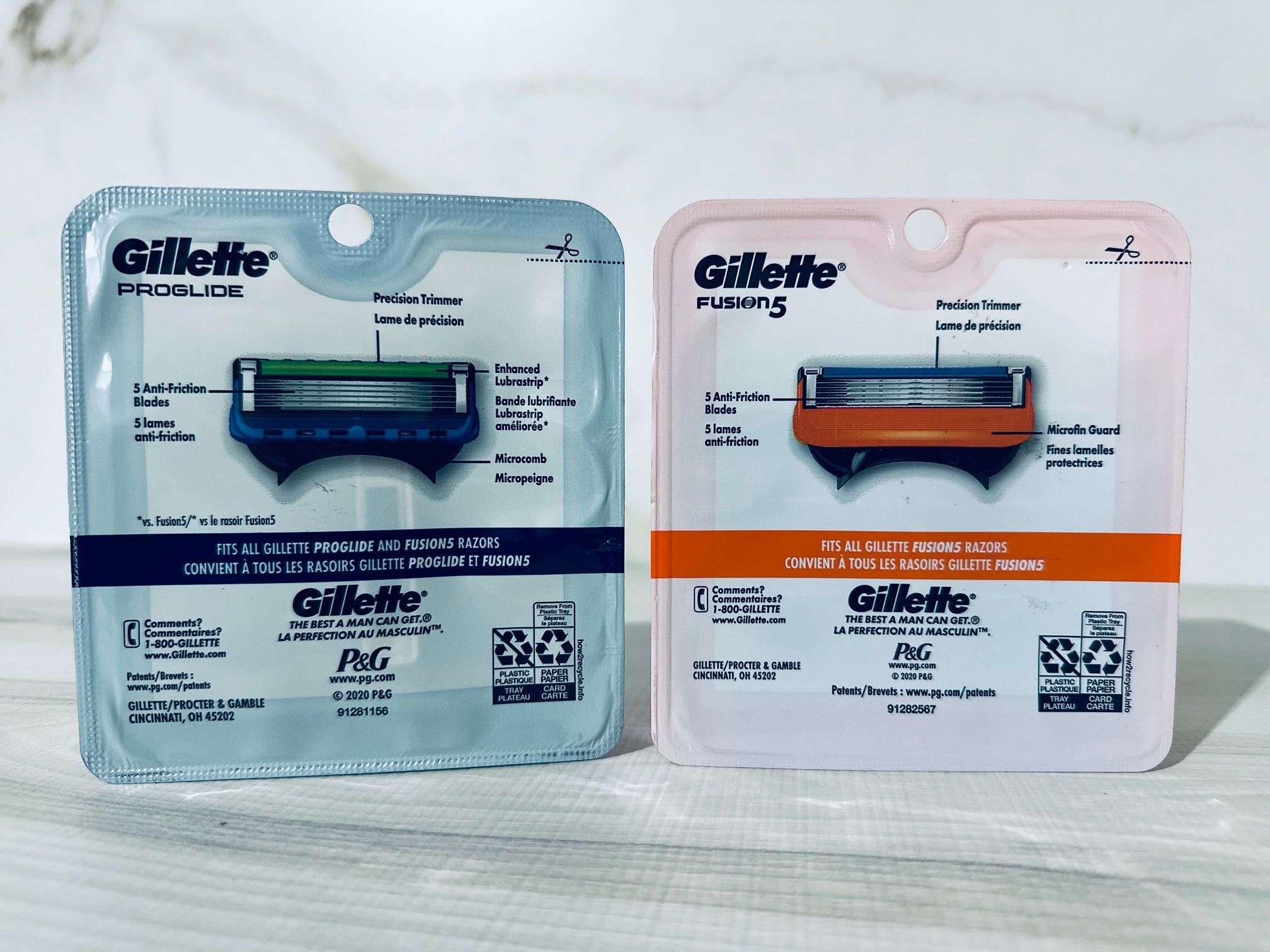 USA оригінальні картриджі Gillette Proglide