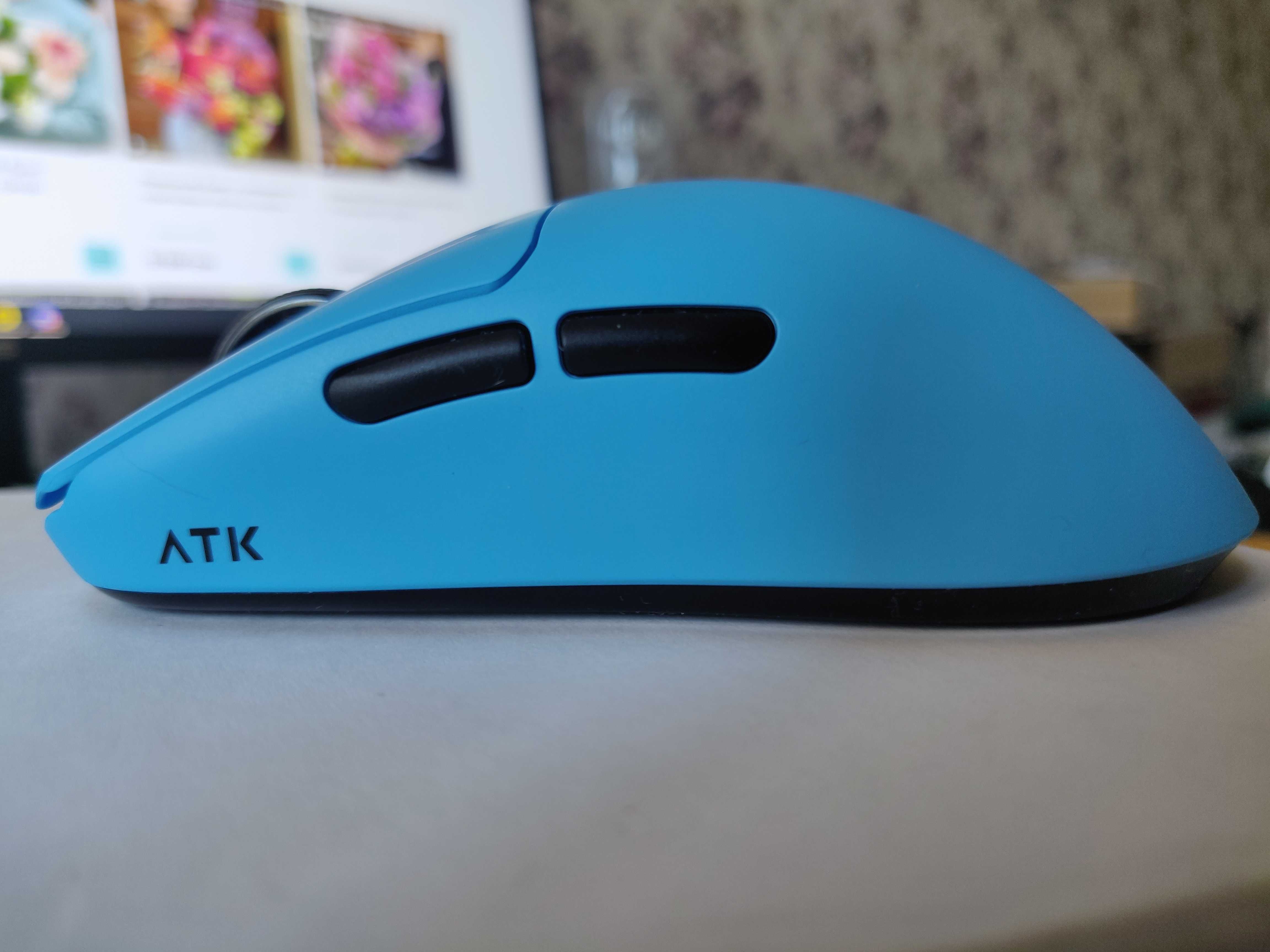 Беспроводная игровая мышь ATK F1 Leviathan, 35g, 8К донгл в комплекте!