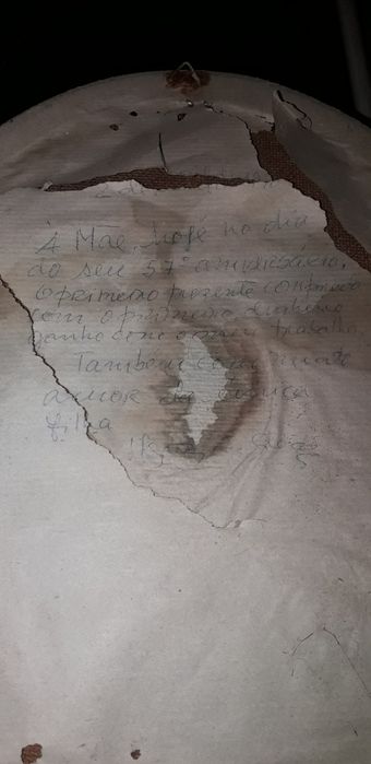 Pintura a óleo  com muldura