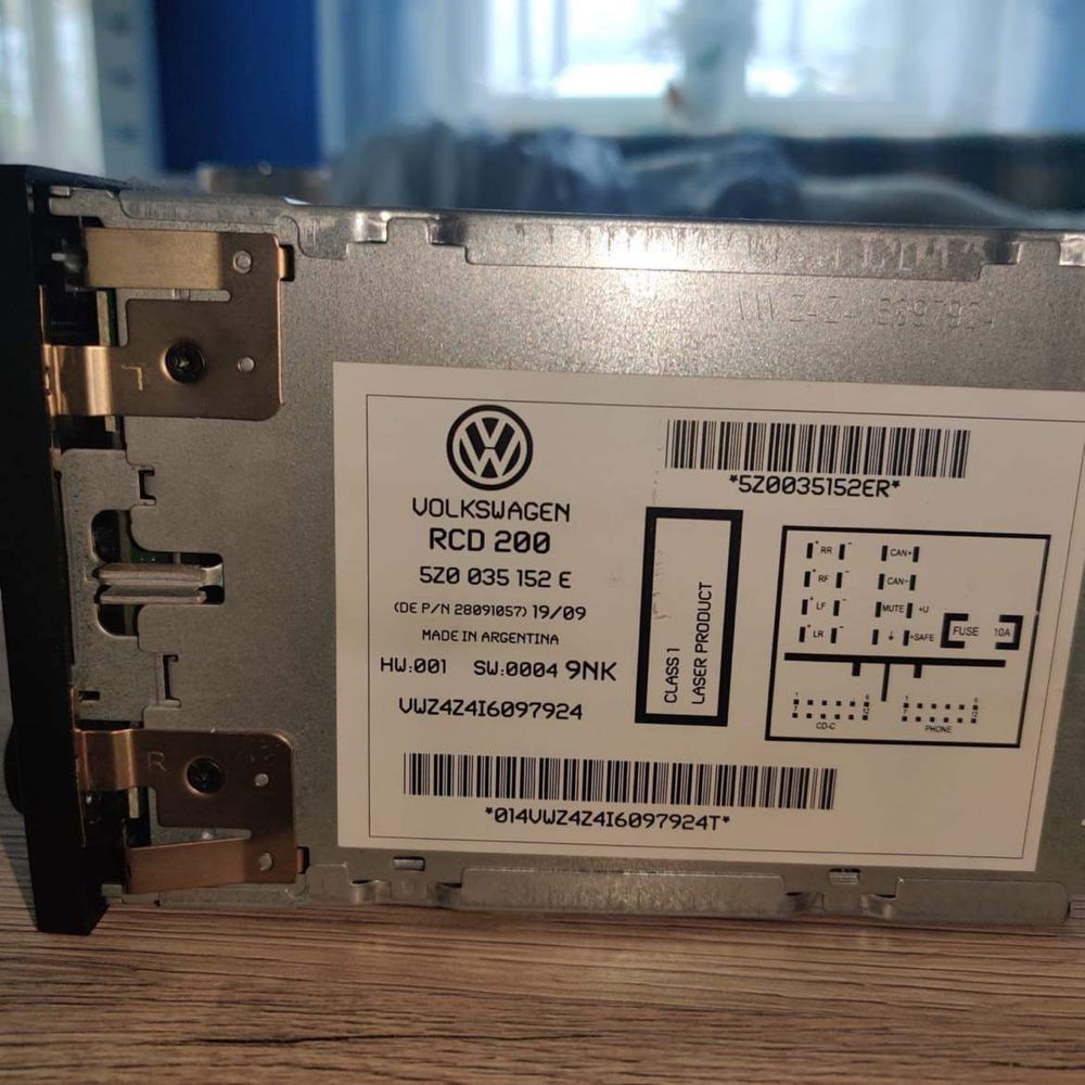 Radio Volkswagen RCD 200