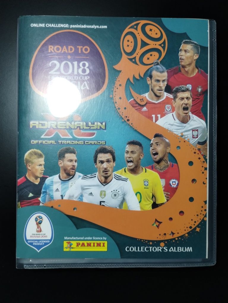 Panini Road to Russia + 17 kart limitowanych + 11 kart niemieckich