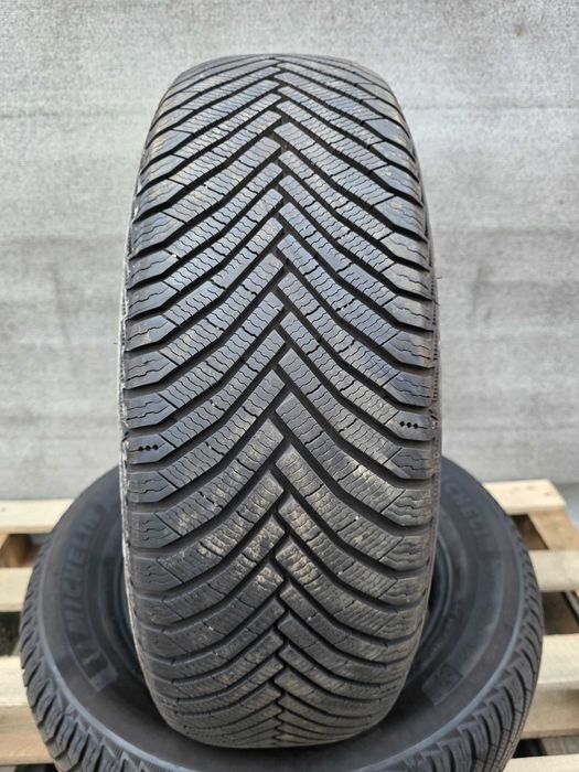 [Z410] 2x R17 215/65 Michelin Alpin 7 24r 8mm Opony zimowe