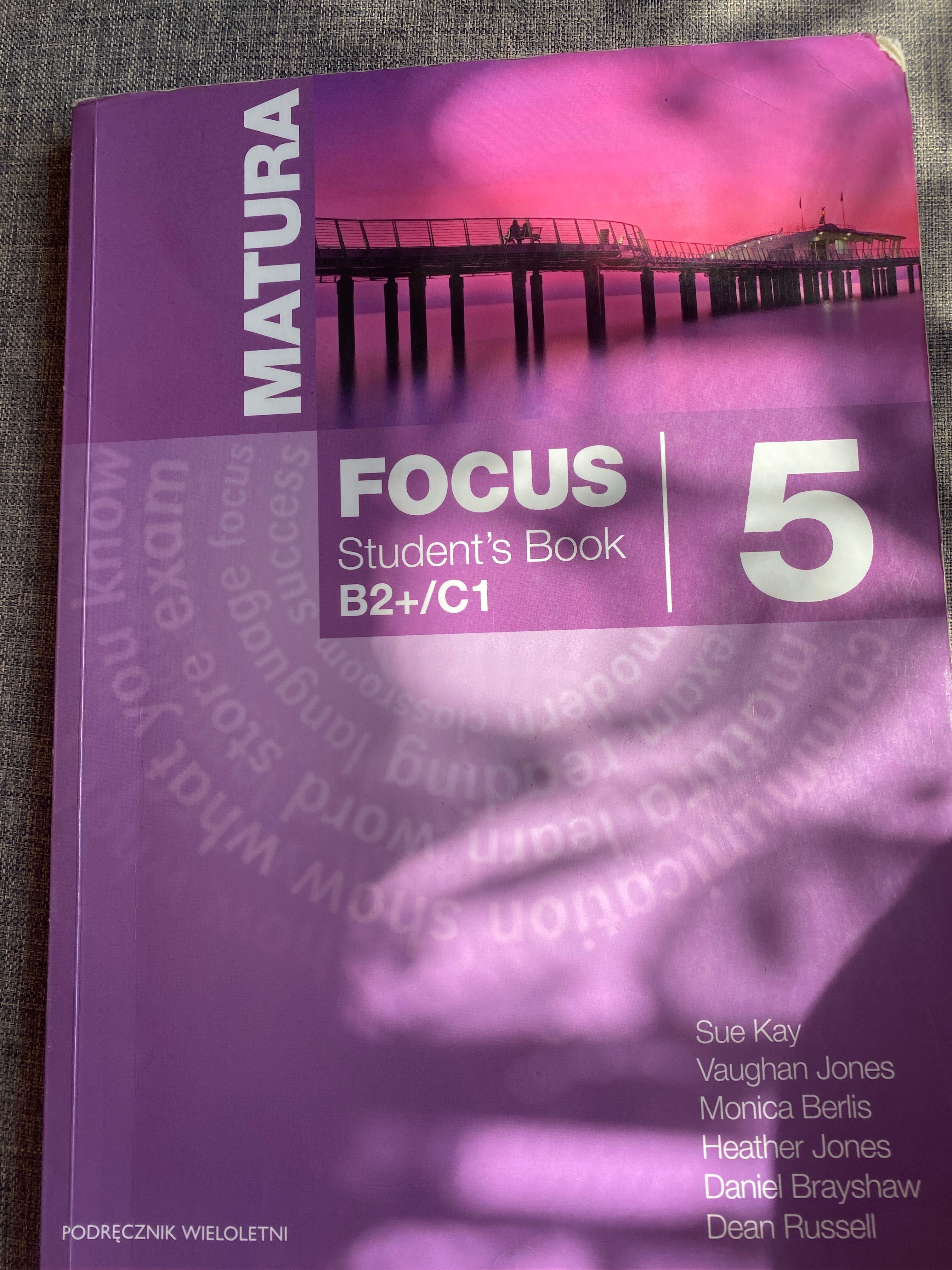 Matura Focus 5 podręcznik angielski B2+/C1