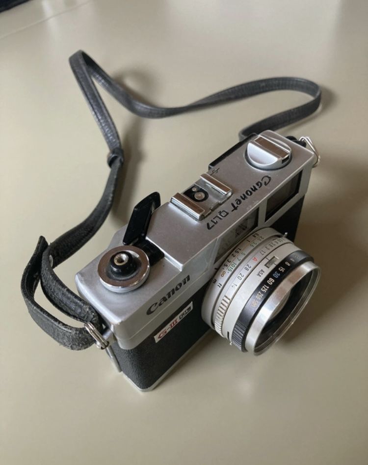 Canon G-III QL17 35mm Maquina fotográfica