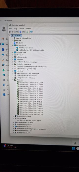 HP Omen 16 i7-13620H SSD 1000GB RTX 4060 8GB DLSS4 GDDR6 165Hz 16GBRAM