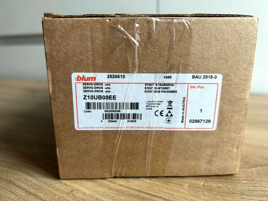 Blum Z10UB00EE Servo-Drive Uno Następca Z10NA30EE Automat Otwierania