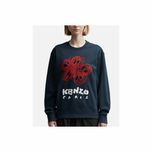 Світшот Kenzo Drawn Varsity Sweatshirt Navy