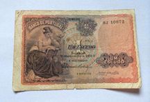 Nota 1 Escudo 1917 Portugal