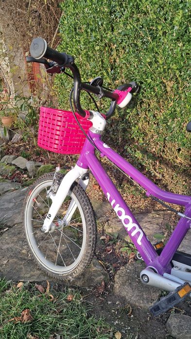 Rowerek Woom 3, fioletowy