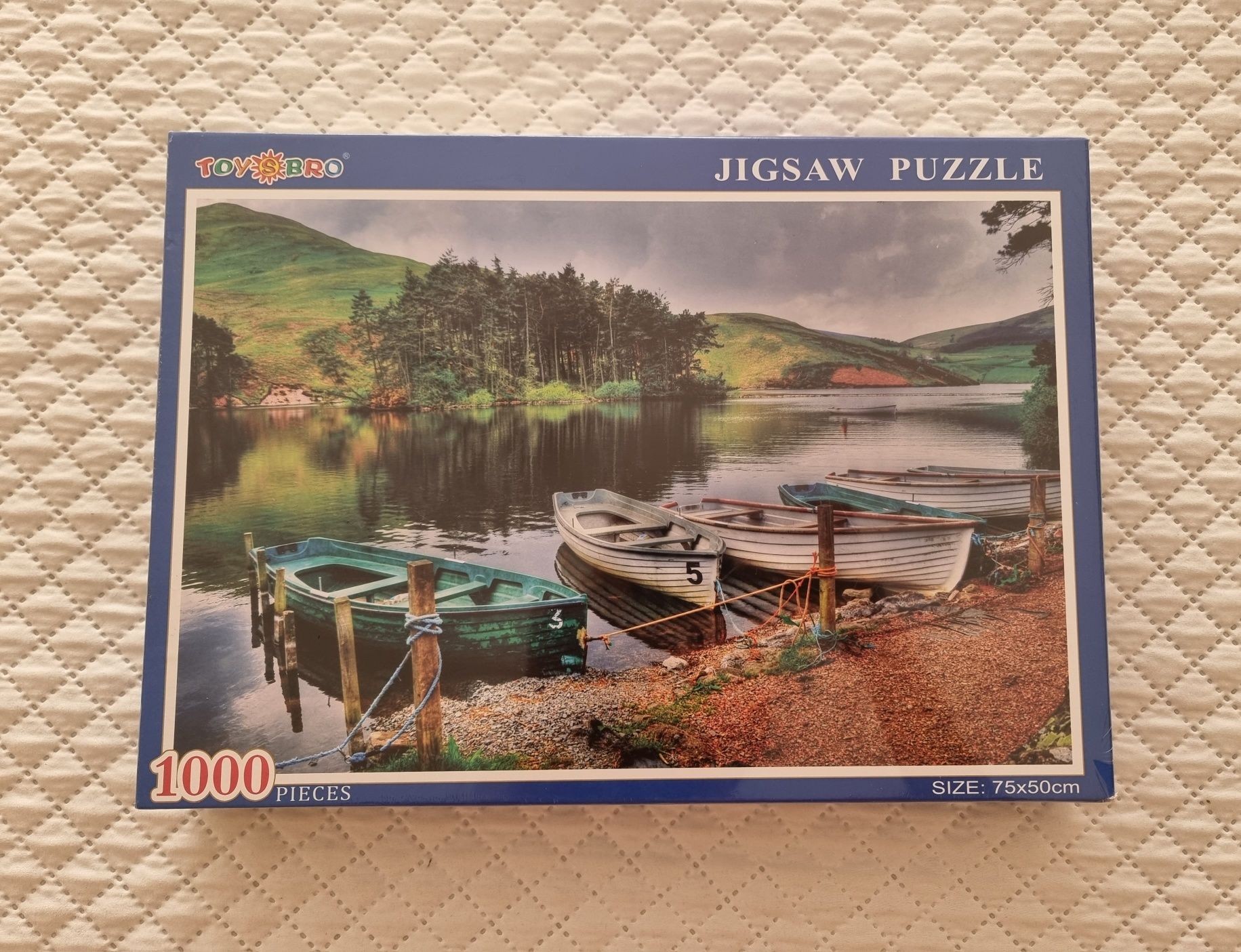 Puzzle 1000 peças Paisagem lago (selado)