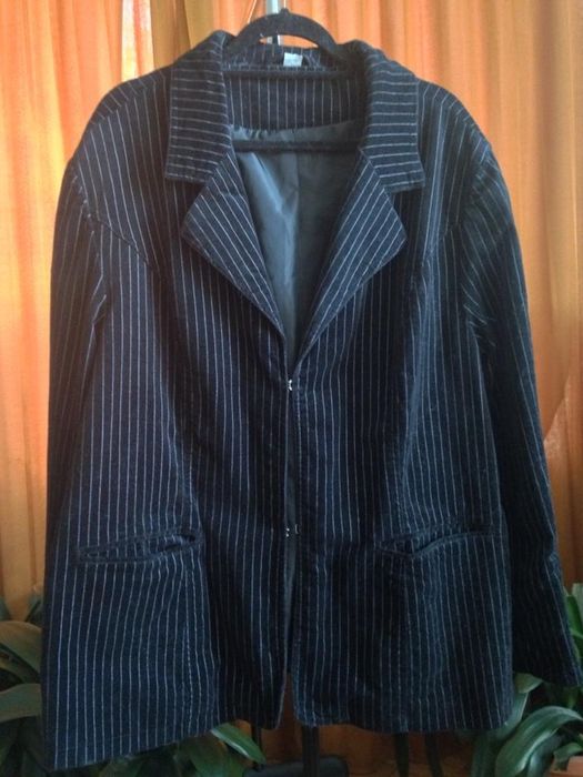 Welurowa marynarka w rozm. 52