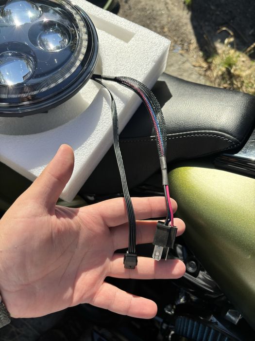 Фара 7’’ Kuryakyn Orbit Vision Prism+ harley davidson