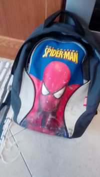 Mochila escolar, spidermen.