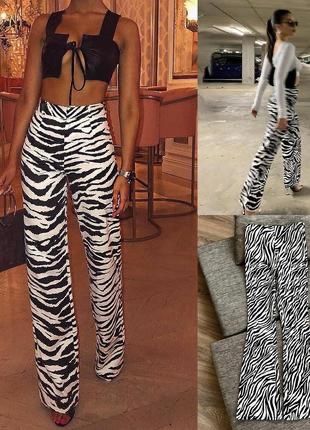 Штани Primark. Принт Зебра.Розмір 46