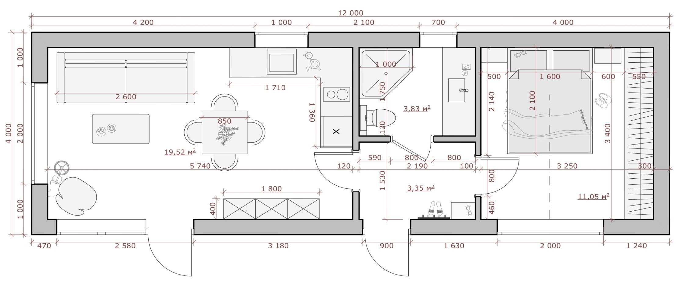 Продам модульний будинок-48 м.кв. Готовий. В наявності.