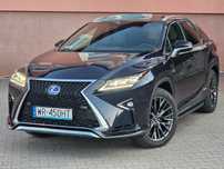 Lexus RX Rx450h F-Sport Fuul Opcja Bezwypadek Zadbany Piekny Kolor Hak