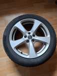 Borbet Alufelgi 17 cali 5x112 Audi VW Skoda + opony