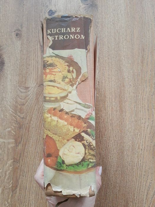 Książka kucharz gastronom wydanie zbiorowe z 1962 roku