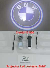 Led projetor de cortesia BMW